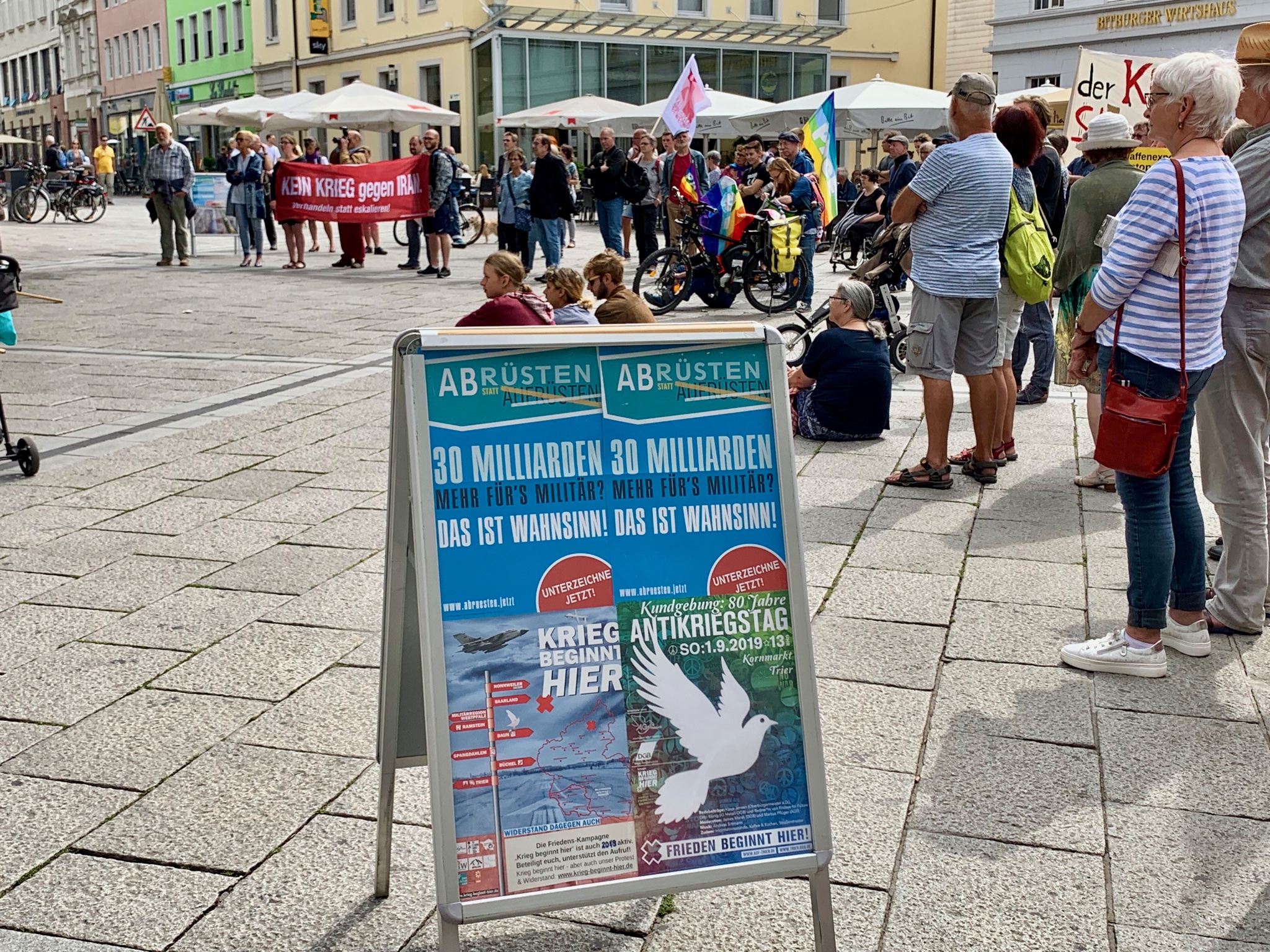 Info Aktion Am Sa 3 9 Zum Antikriegstag AG Frieden